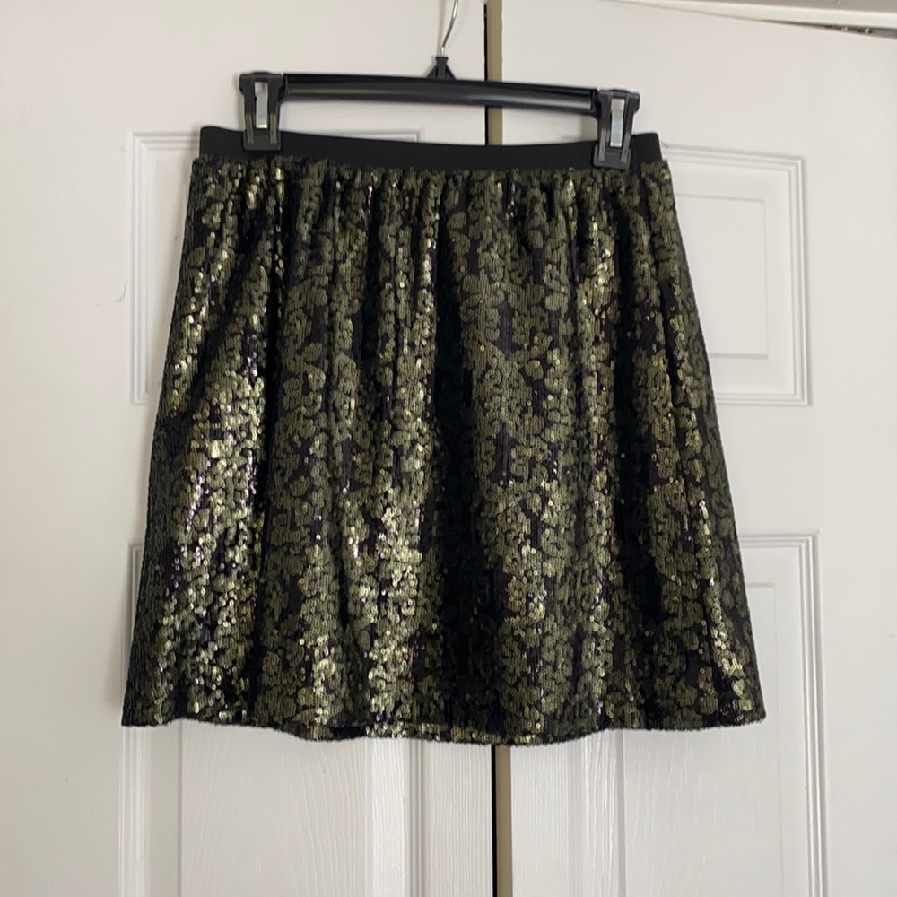 Joe Fresh Sequin Mini Skirt